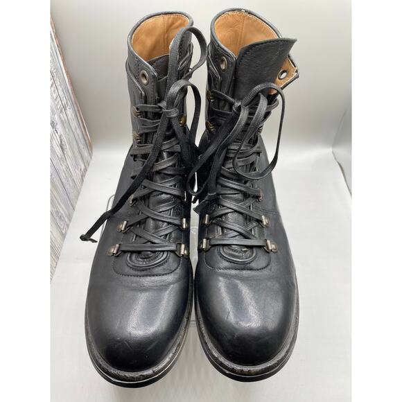 UGG Ruggero Lace Up Leather Mens Discontinued Boots 10 - Picture 7 of 10